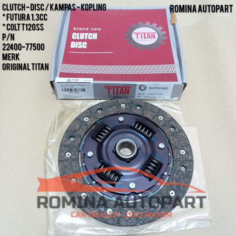KAMPAS KOPLING CLUTCH DISC SUZUKI FUTURA 1.3 ORIGINAL TITAN