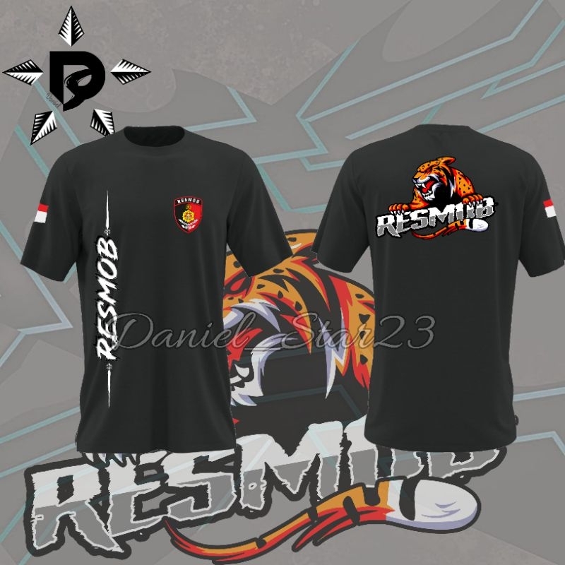 kaos panjang resmob, kaos pendek resmob, kaos resmob