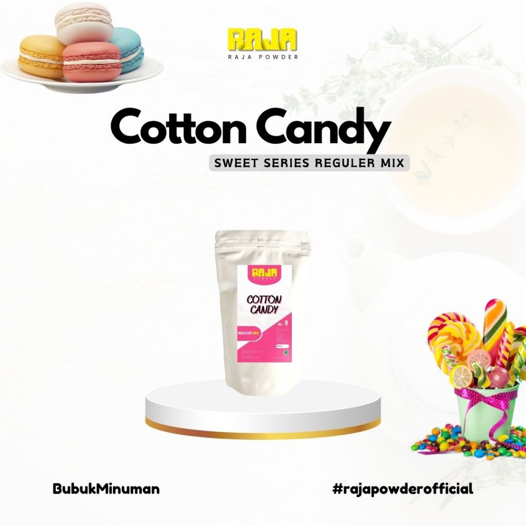 

Bubuk Cotton Candy Bubuk Permen Kapas 500 gram