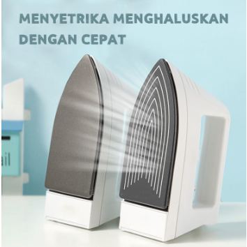 Terlaris Setrika Mini Portable Setrika Travel Mini Putih Setrika Travel Portabel 500W