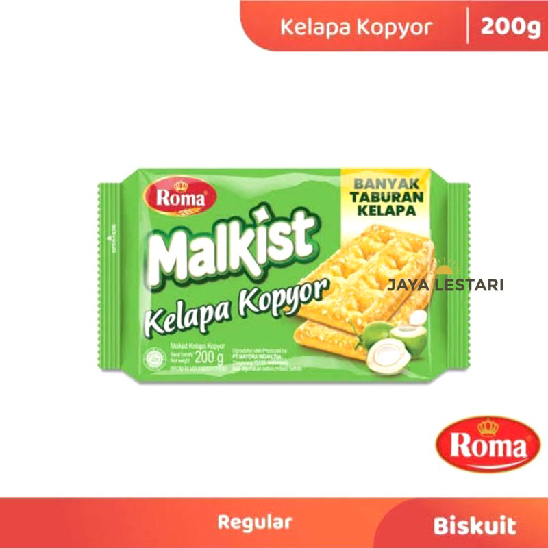 

Roma Malkist Kelapa Kopyor (200g)