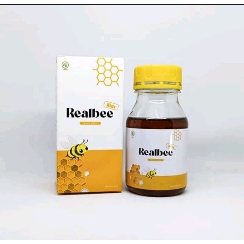 

realbee plus dan realbee kids madu ank dan dewasa