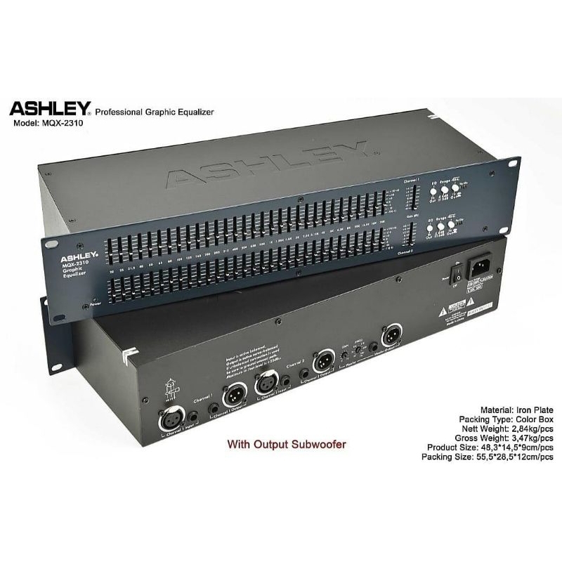 Ashley equaliser MQX2310