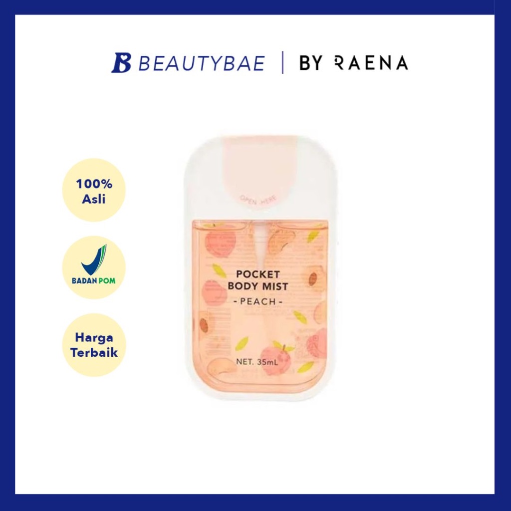 Miniso Pocket Body Mist Peach | 35ml