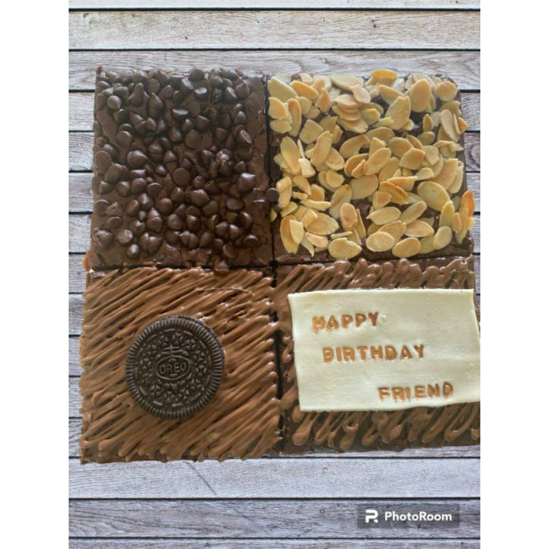 

Fudgy Brownie Birthday