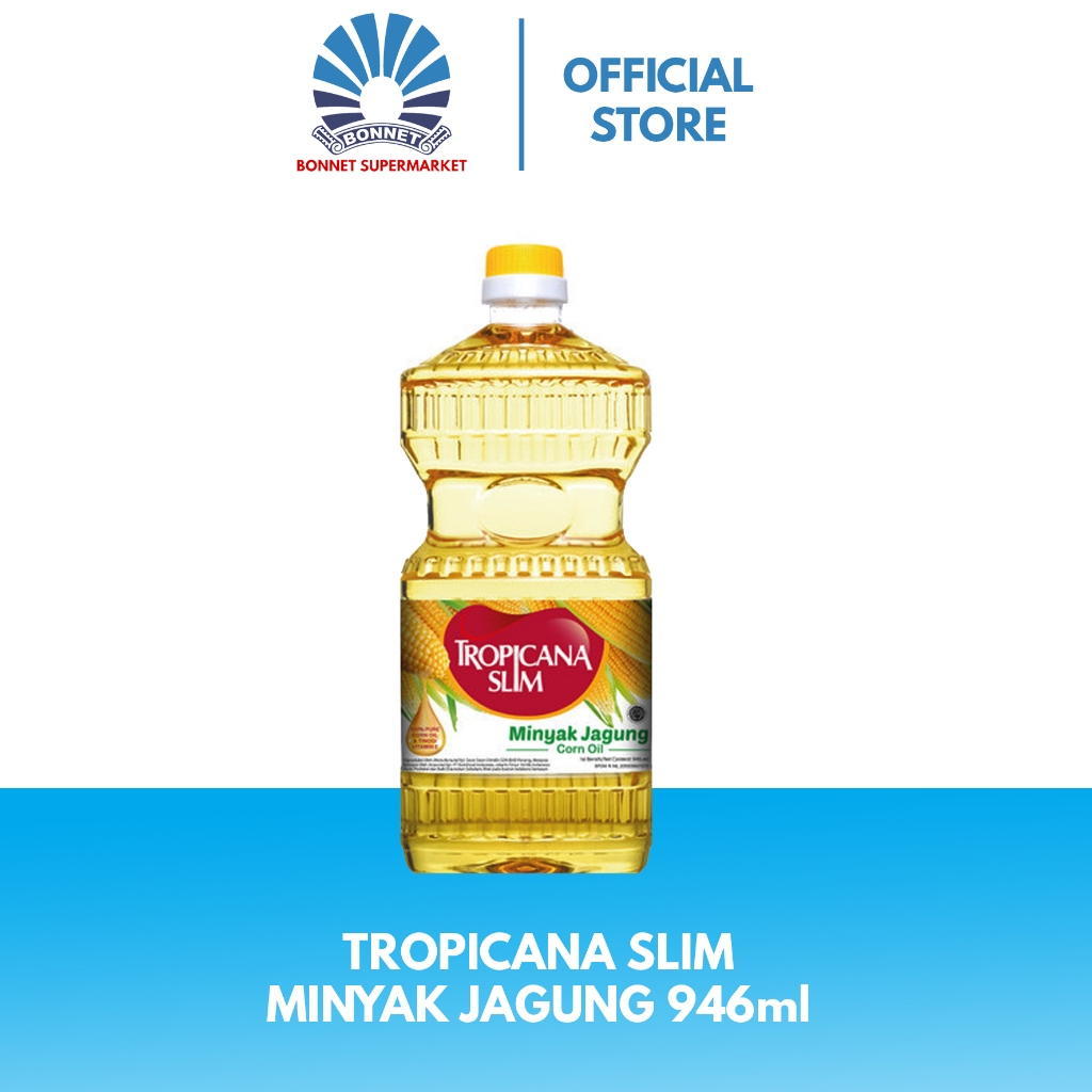 

Tropicana Slim Minyak Jagung 946ml - 100% Pure Corn Oil 749921002532