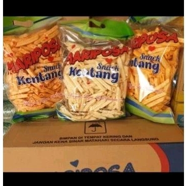 

Mariposa Snack Kentang rasa Original dan Balado