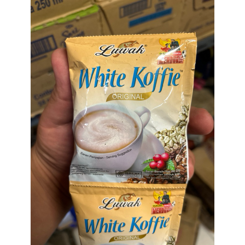 

Luwak white coffee 20gram renceng