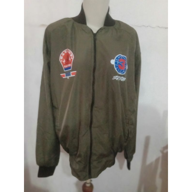 Jaket Bomber Ganjar Hijau