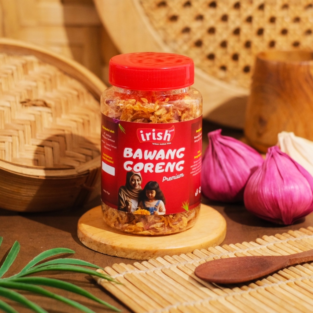 

Bawang goreng kriuk non tepung premium asli