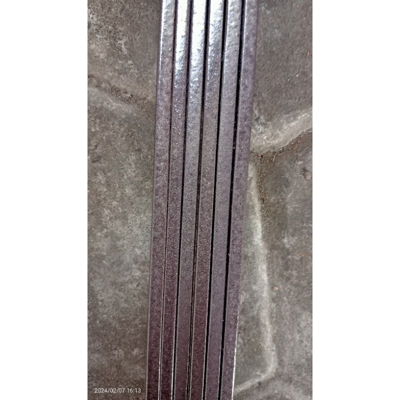 teralis nako kotak jendela diameter 7mm panjang 61cm 66cm 71cm