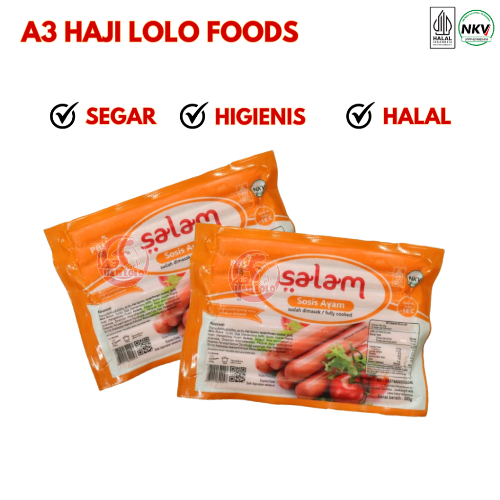 

Salam Sosis Ayam Long 500 Gr