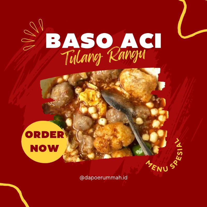 

Baso Aci Tulang Rangu By Boci Dapoer Ummah