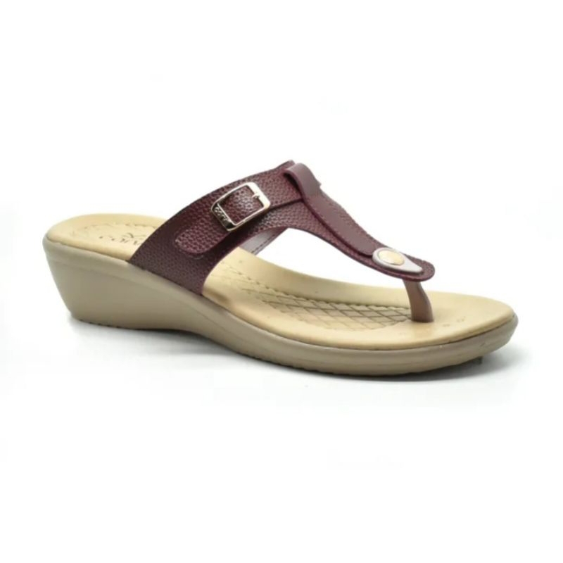 Sandal Wedges Wanita Dewasa Carvil Laluna 01 L Casual