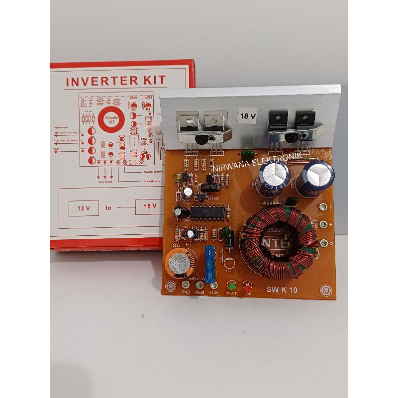 Kit Inventer DC 12Volt KE CT 18Volt TERMURAH
