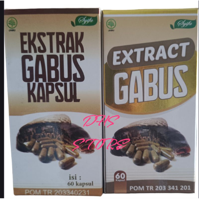EKSTRAK GABUS|ALBUMIN|MINYAK IKAN GABUS|