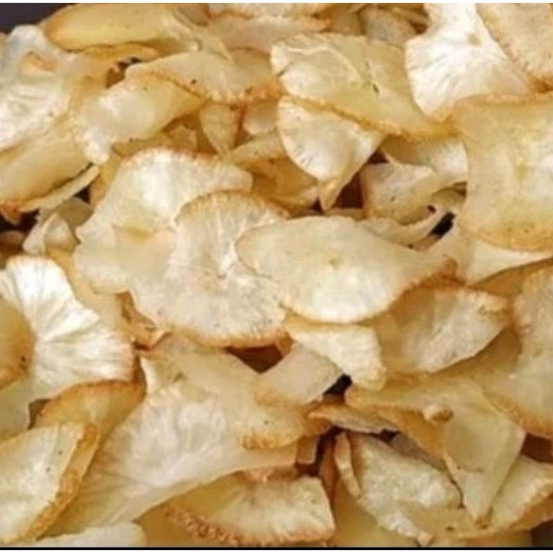 

keripik singkong gurih renyah.berat 250gram