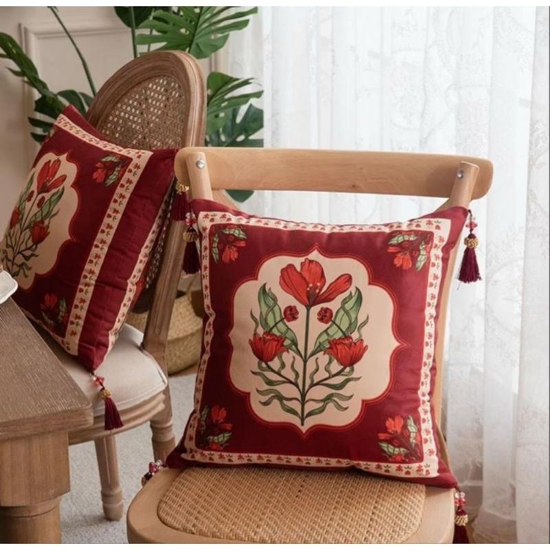 Sarung Bantal Sofa 45cm model Maroko