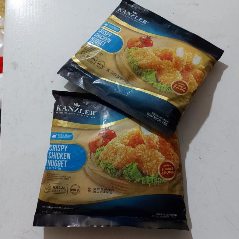 

kanzler nugget crispy 120gr