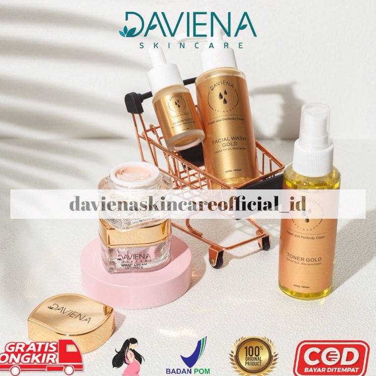 ART B38F Daviena Skincare Gold Series Deviena Davina Devina Skincare Official Davienaskincareofficia