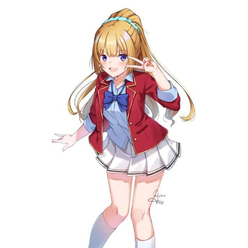 kostum cosplay kei karuizawa classroom of the elite custom size