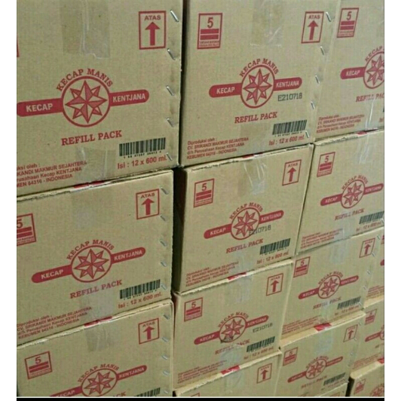 

Kecap Manis Kentjana 600ml (Per Karton isi 12 Pouch)