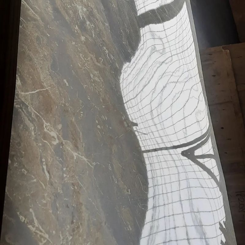 hpl/ laminasi wood furniture motif marmer abu metalik mewah elegan harga paket 10 lembar harga termu