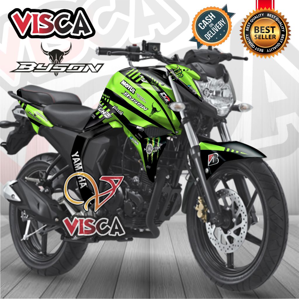 Decal Byson New Decal Byson Full Body Stiker Byson Fi Full Body Striping Byson injeksi Variasi Decal