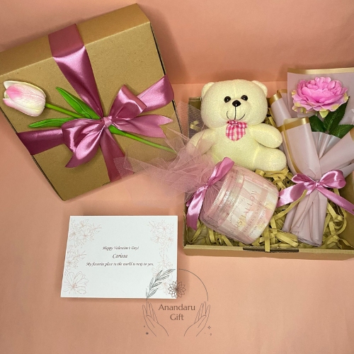

GIFTBOX VALENTINE CARISSA [ ANANDARU GIFT ] HADIAH VANETINE WANITA Kado Hampers Gift Box Hadiah Perempuan Wanita Cewek Cewe Hari Raya Birthday Ulang Tahun Wisuda Graduation Wedding