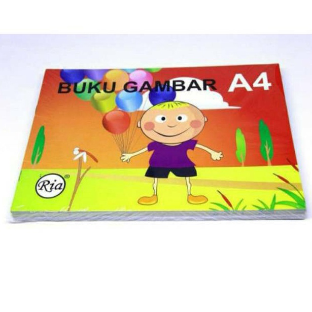 

ART Q55W Buku Gambar A4 Ria Drawing Book Grosir 1 buku