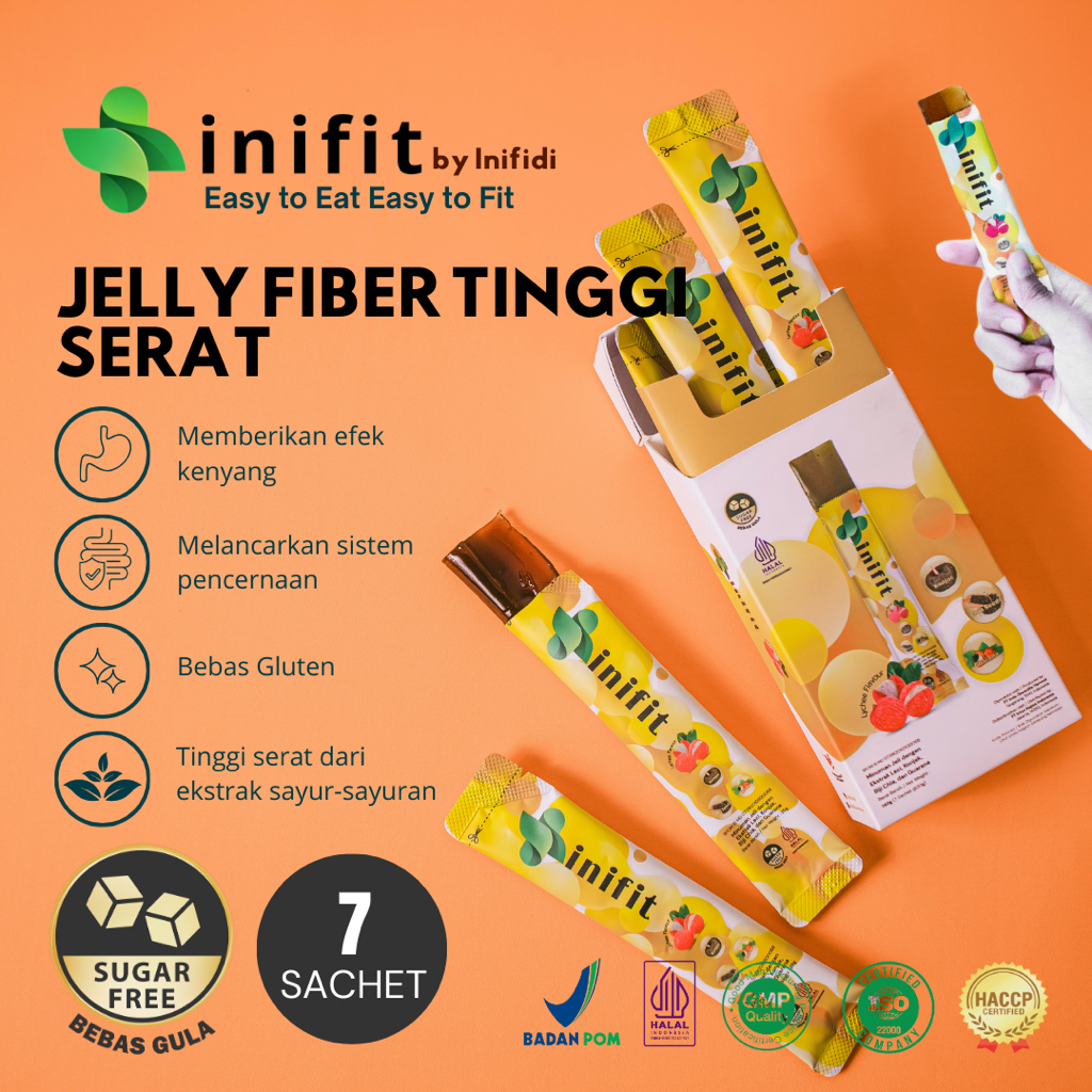 

TRAVELSIZE INIFIT JELLY FIBER - [7 PIECES]