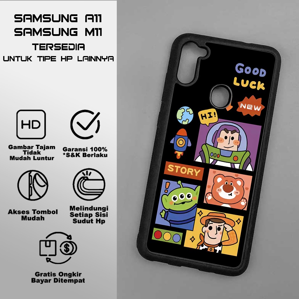 Case Samsung A11 / M11 - Casing HP Samsung A11 / M11 - ( TOY STORY ) - Case Hp - Casing Hp - Softcas