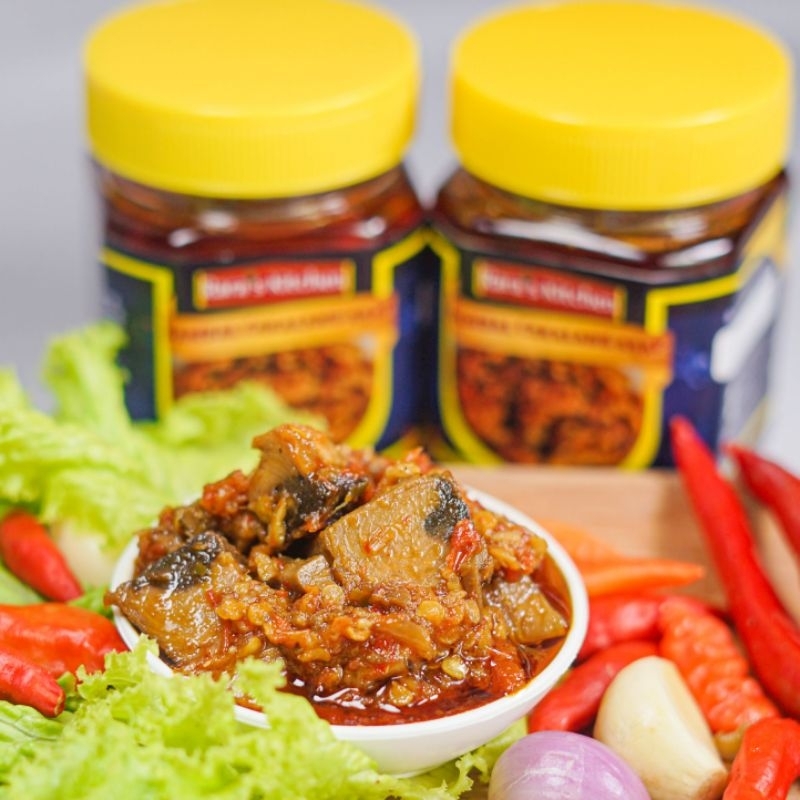 

SAMBAL IKAN CAKALANG ASAP Suwir/cakalang FUFu/ sambal pedas Suwir enak / sambal handmade