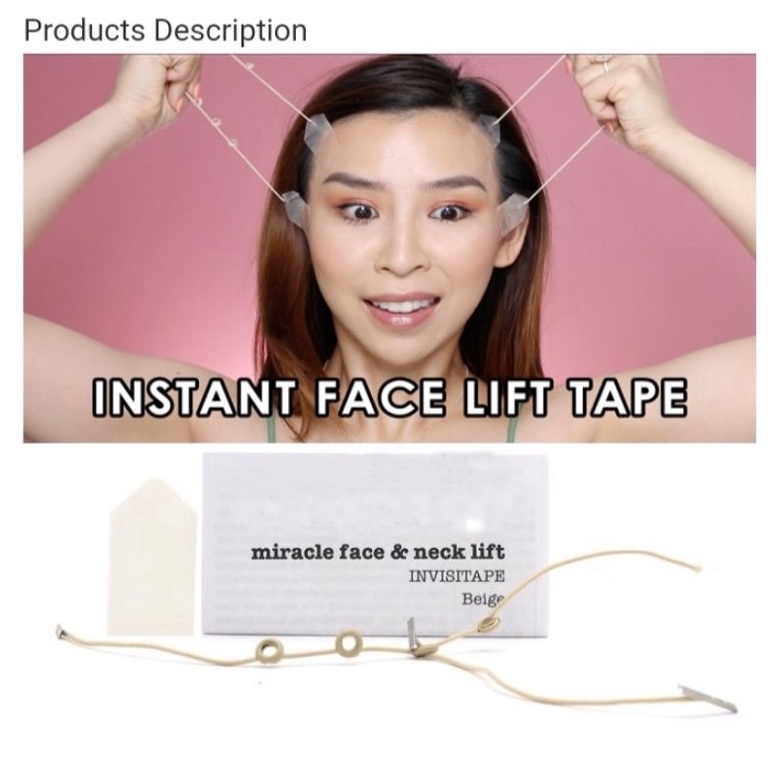 Terkini Face lifting tools alat penarik wajah penirus pipi untuk mature skin ageless makeup TE