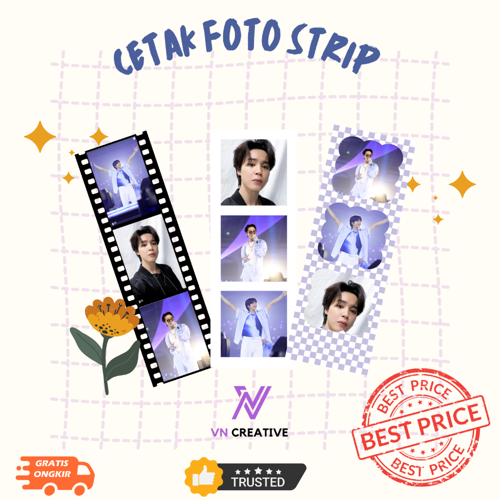 CETAK FOTO STRIP SNAPSHOT