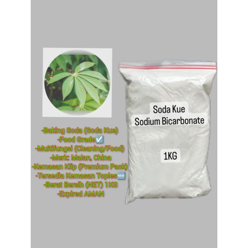 

Sodium Bicarbonate / Soda Kue / Baking Soda 1KG