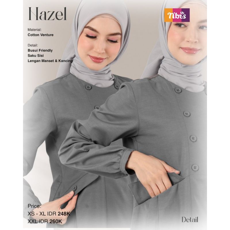 gamis nibras terbaru 2024 || nibras hazel