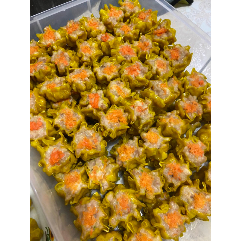 

Dimsum Ayam Premium 30-50Pcs All Variant HomeMade Tanpa Bahan Pengawet (Frozen/Matang)