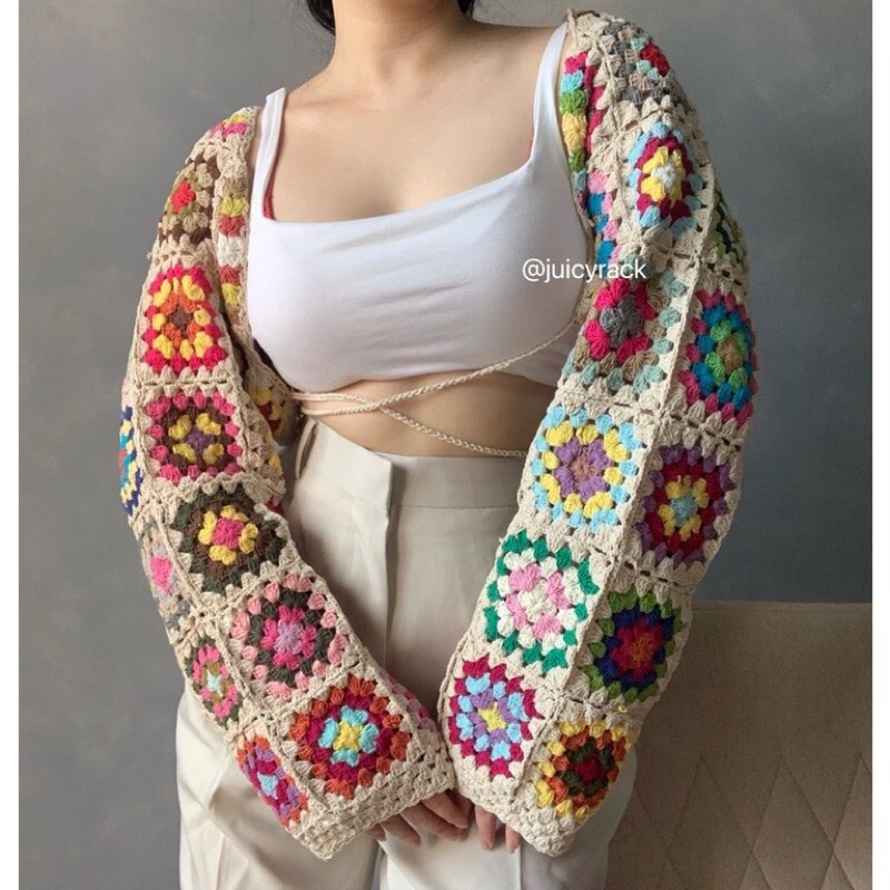 joy cardigan/ cardigan rajut / rajut bali / baju pantai bali
