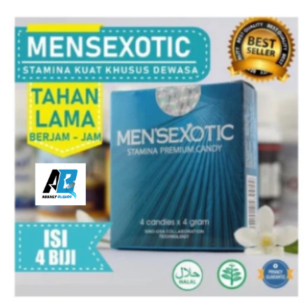 TERBARU Permen Stamina Pria Men | sexotic candy ORIGINAL ASLI isi 4