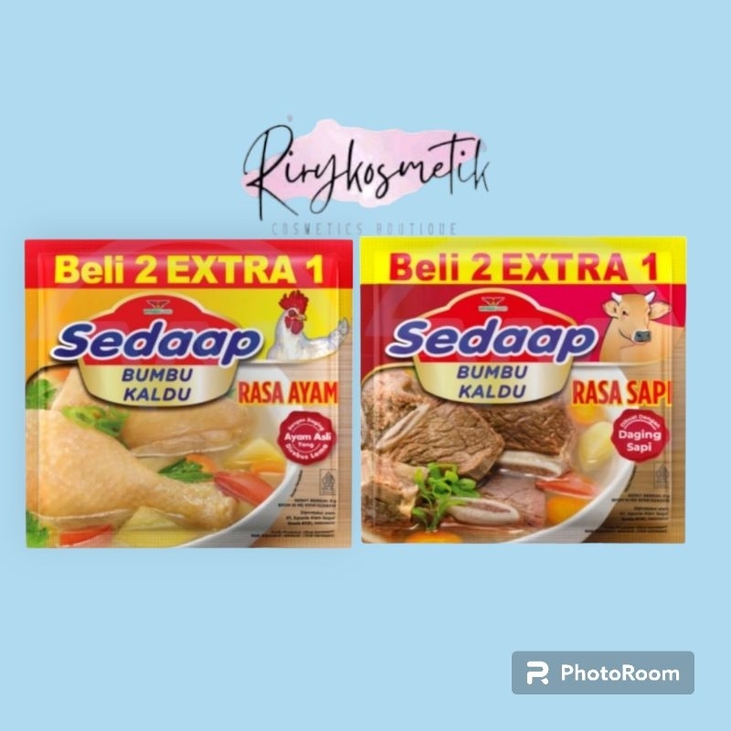 

[TERMURAH]SEDAAP BUMBU KALDU AYAM/SAPI(1renceng isi 18pcs)