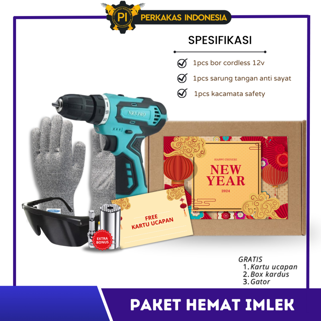 

Set Hampers Gift box Cowok Pria Exclusive Untuk Hadiah Kado isi Alat Teknik Mesin Bor Cordless Sarung Tangan Kado Ultah Perkakas Gift Ulang Tahun Wisuda Cewek Cowok