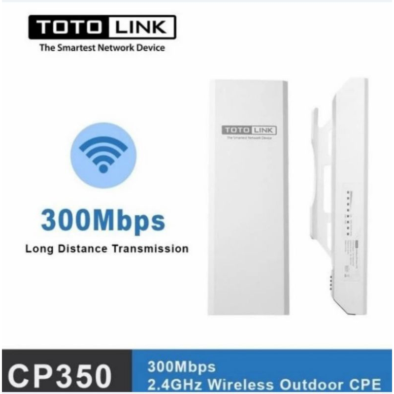 TOTO LINK CP350 300Mbps 2.4GHz Wireless Outdoor CPE CP350 (GNB)
