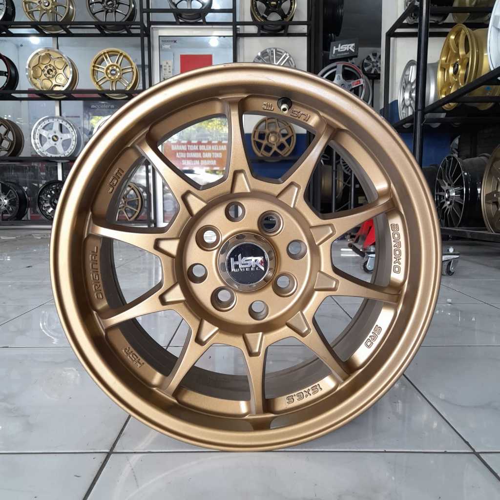 Velg Racing Brio Satya Agya Vios City R15 HSR Boroko SRD Ring 15