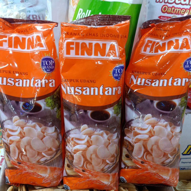 

kerupuk Finna Nusantara 380grm x 4 bungkus