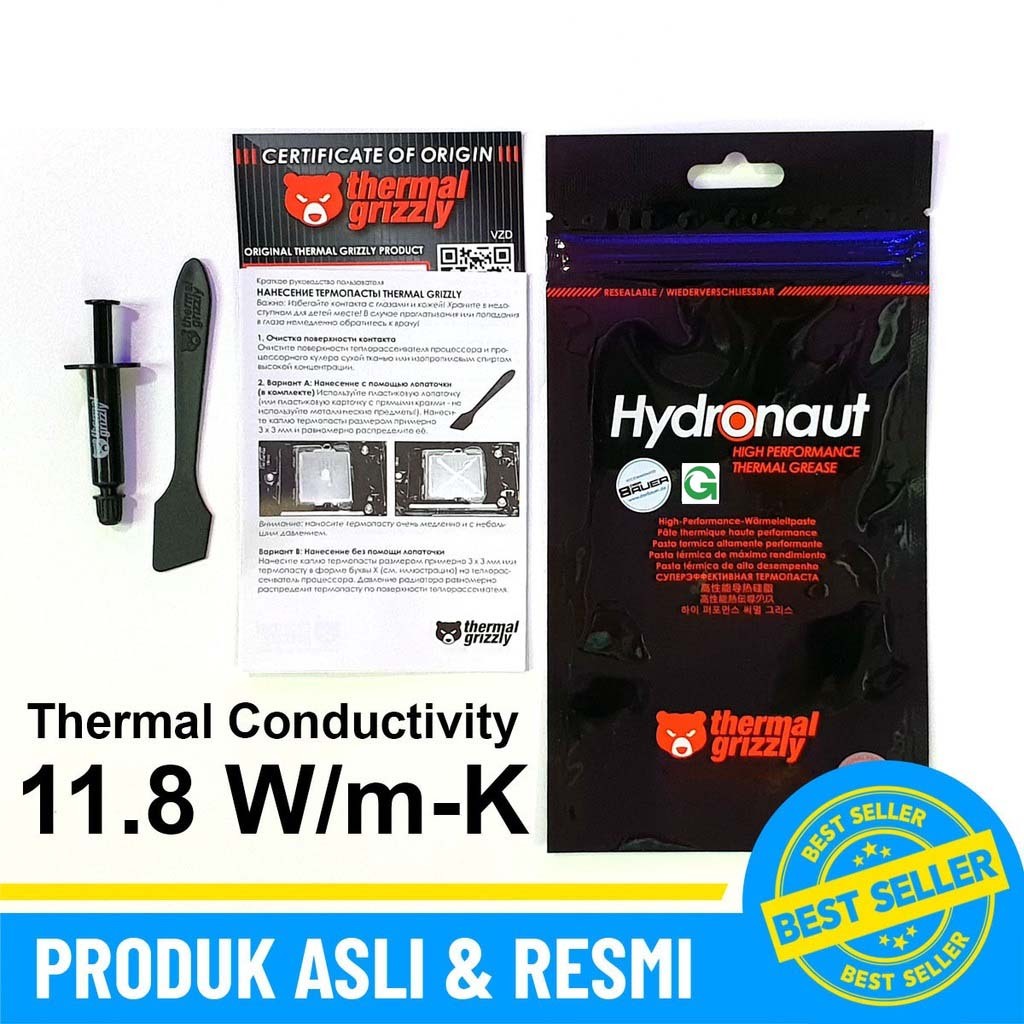 Thermal Paste Grizzly Hyrdronaut Pasta Processor