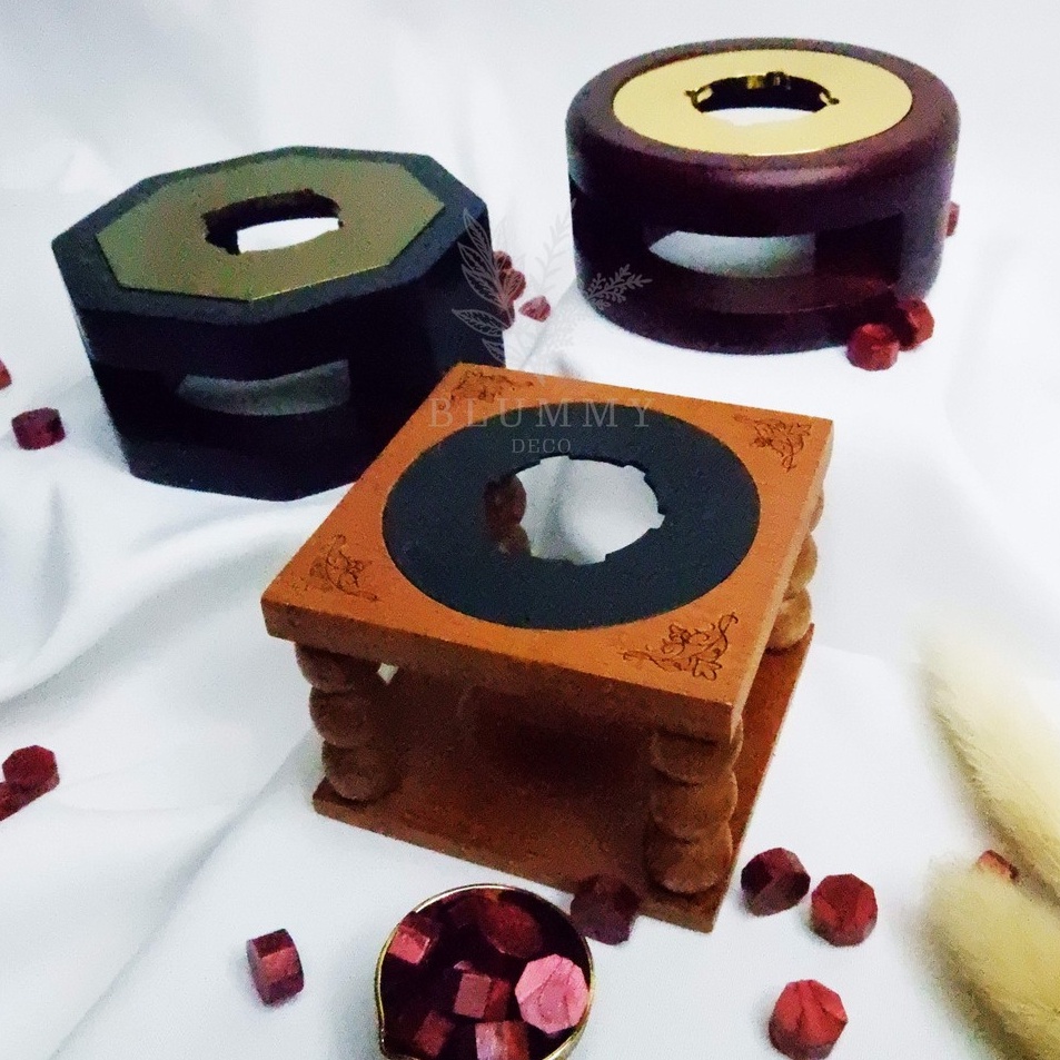 

Baru idM2y2X Retro Fire Wax Seal Stamp Wax Furnace Stove Pot Kompor Wax Seal Kompor pembakaran Wax Seal Candle