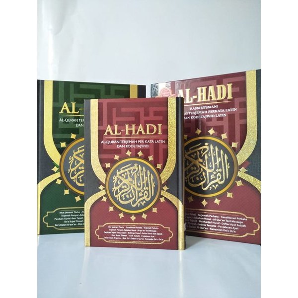 

Al Quran Al Hadi Rasm Utsmani Mushaf Terjemah Perkata Tajwid B5 - Penerbit: Maktabah Al-Fatih