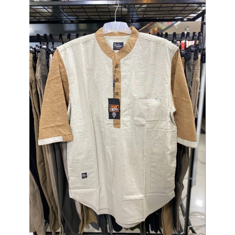 kurta Hawk Enemy lengan 3/4 (two tone)