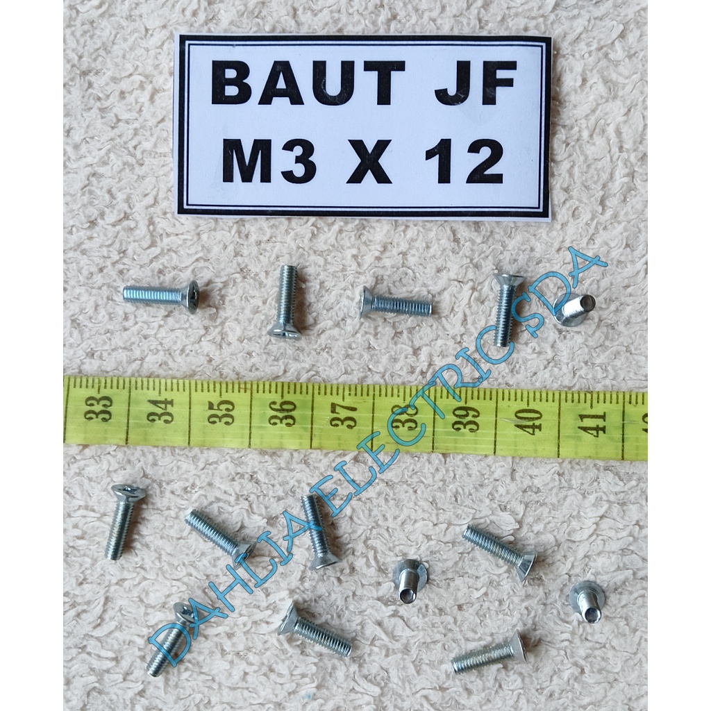 Baut JF M3 X 12